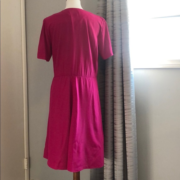 Vintage 80’s woven midi dress - Picture 4 of 6